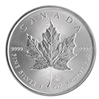 1991 Canadian Silver Maple Leaf